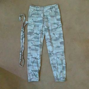 camo joggers